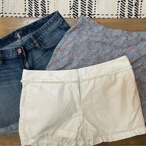 LOFT Shorts Lot of 3 Size 12